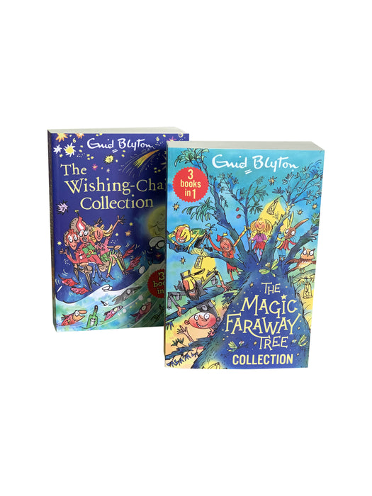 The Magic Faraway & Wishing Chair 2 Book 6 Story Collection By Enid Blyton