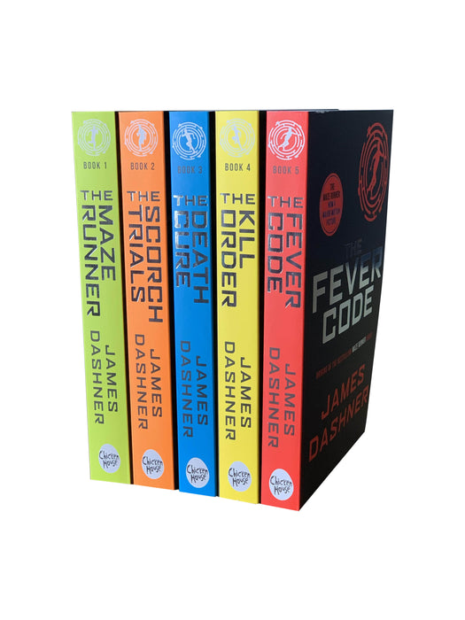 The Maze Runner Series 5 Book Set By James Dashner