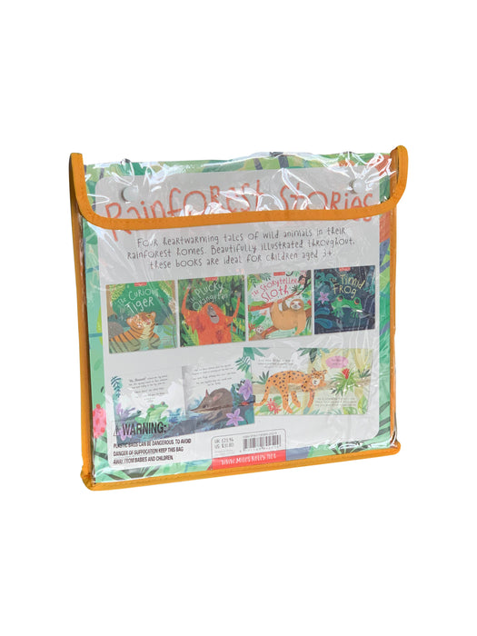 Early Learning Miles Kelly Rainforest Tales 4 Book Collection Pack