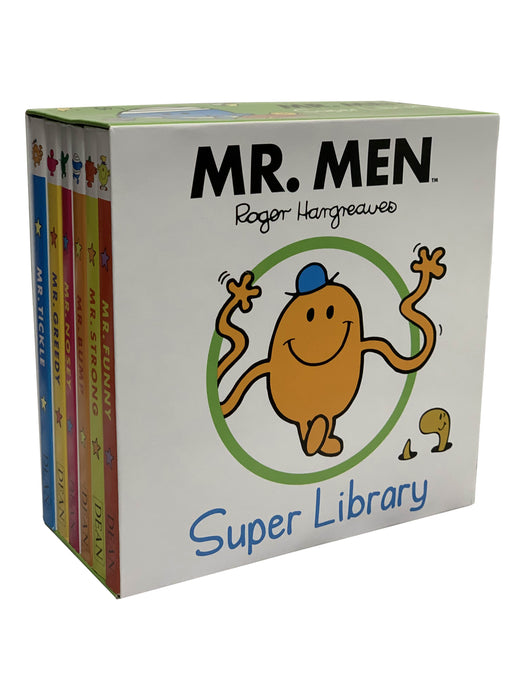 Mr Men 6 Books Super Library By Roger Hargreaves