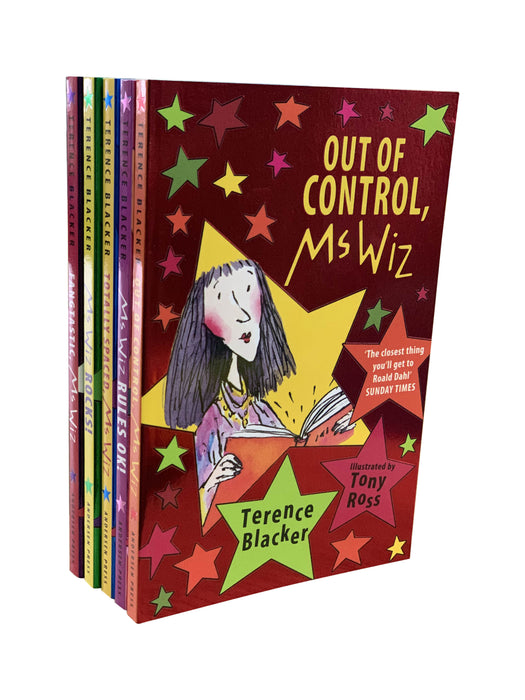 Ms Wiz Series 5 Book Collection Set By Terence Blacker