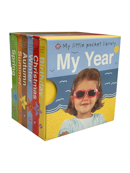 My Little Pocket Library: My Year By Roger Priddy