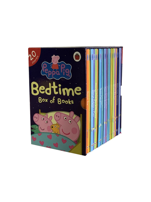 Peppa Pig Bedtime Stories: 20 Hardback Books Collection Set By Ladybird