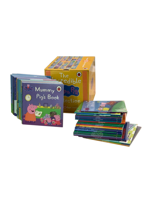 The Incredible Peppa Pig 50 Books Box Set Collection  By Ladybird