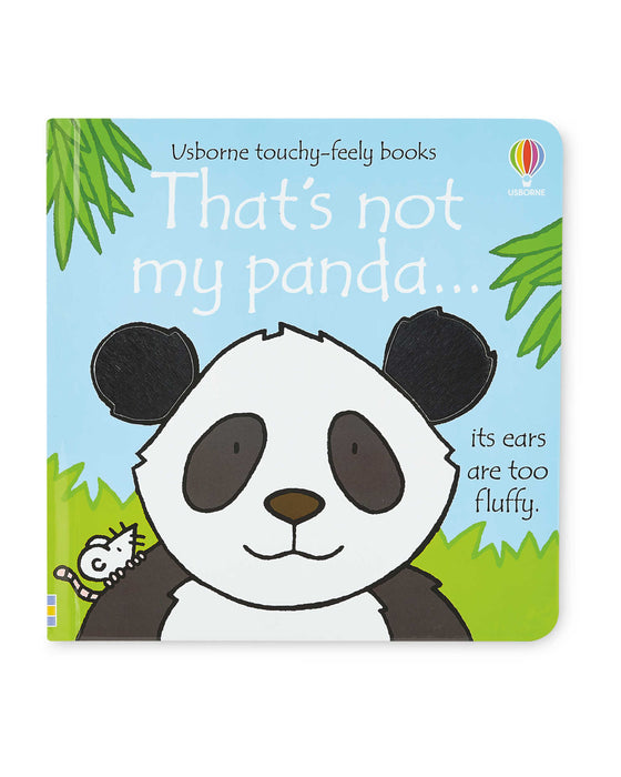 Usborne Touch-Feely That's Not My Panda... Book & Plush Toy Set