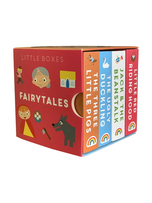 Little Boxes: Fairytales 4 Board Books Set By Fiona Powers
