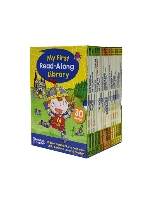 Early Learning Reading Ladder: My First Read-Along Library 30 Books Box Set Collection