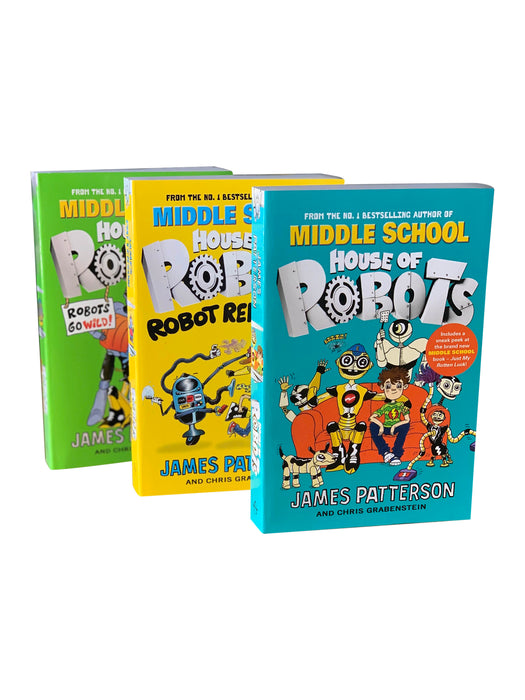 House of Robots Series 3 Book Collection By James Patterson