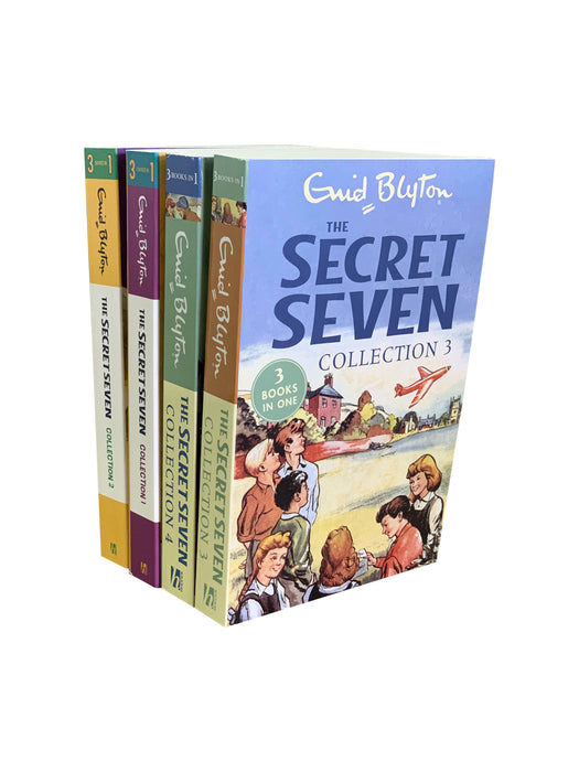 The Secret Seven 4 Book 12 Story Collection By Enid Blyton