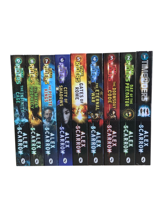 Time Riders 9 Book Collection By Alex Scarrow