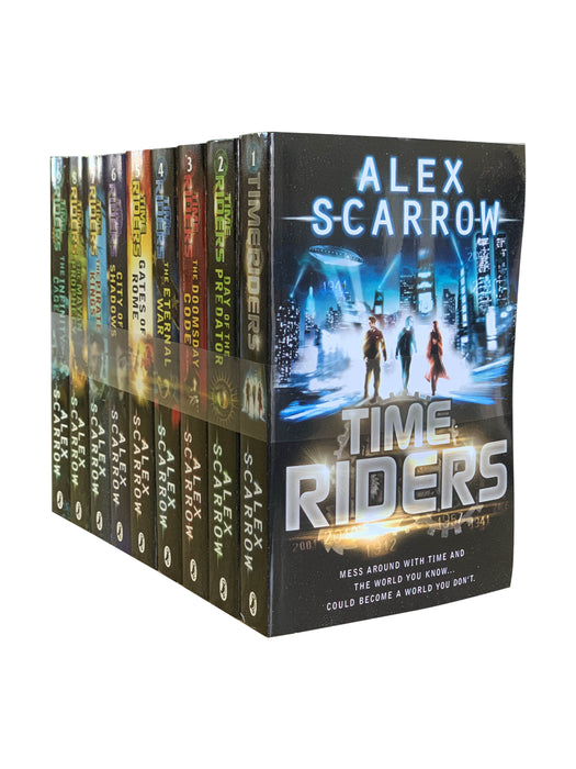 Time Riders 9 Book Collection By Alex Scarrow