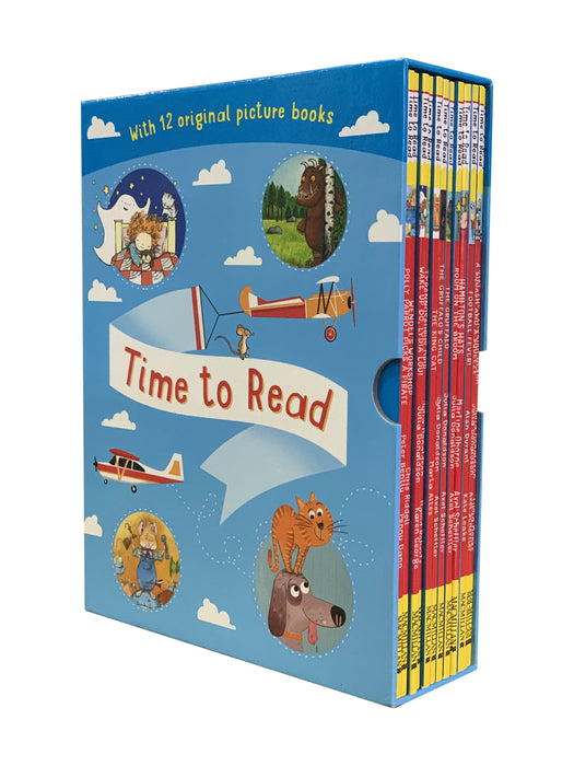Early Learning Time to Read 12 Picture Book Collection Set, The Gruffalo...