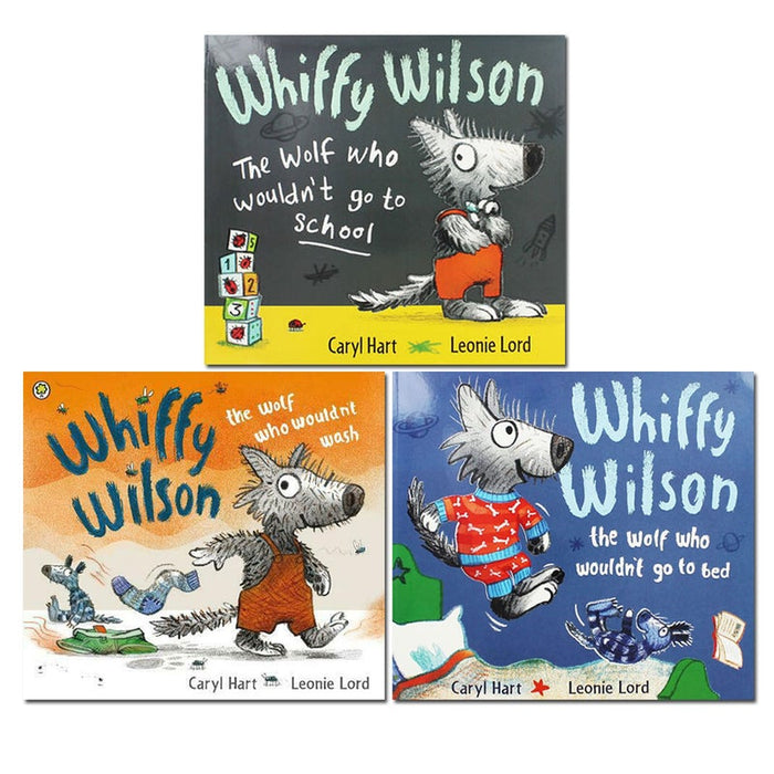 Whiffy Wilson Series 3 Book Collection Set By Caryl Hart