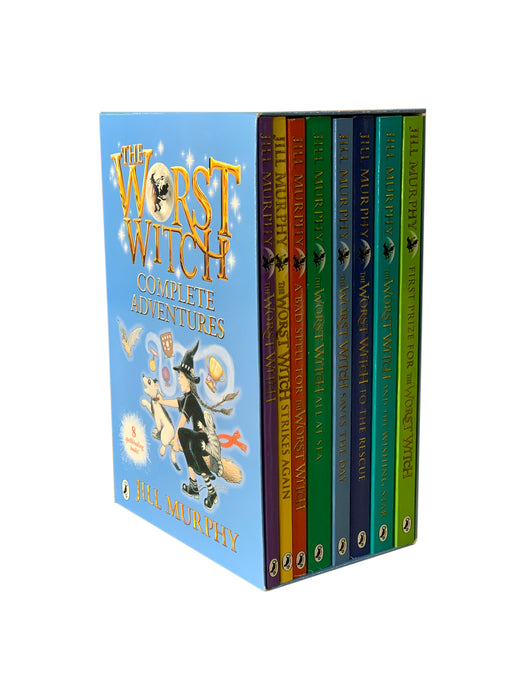 DAMAGED The Worst Witch 8 Book Collection Set By Jill Murphy DAMAGED