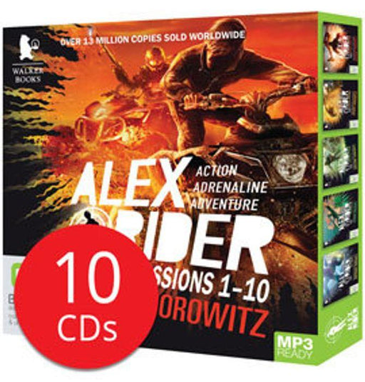 Alex Rider Missions 1-10 MP3 CD Collection Audiobook - Books4us