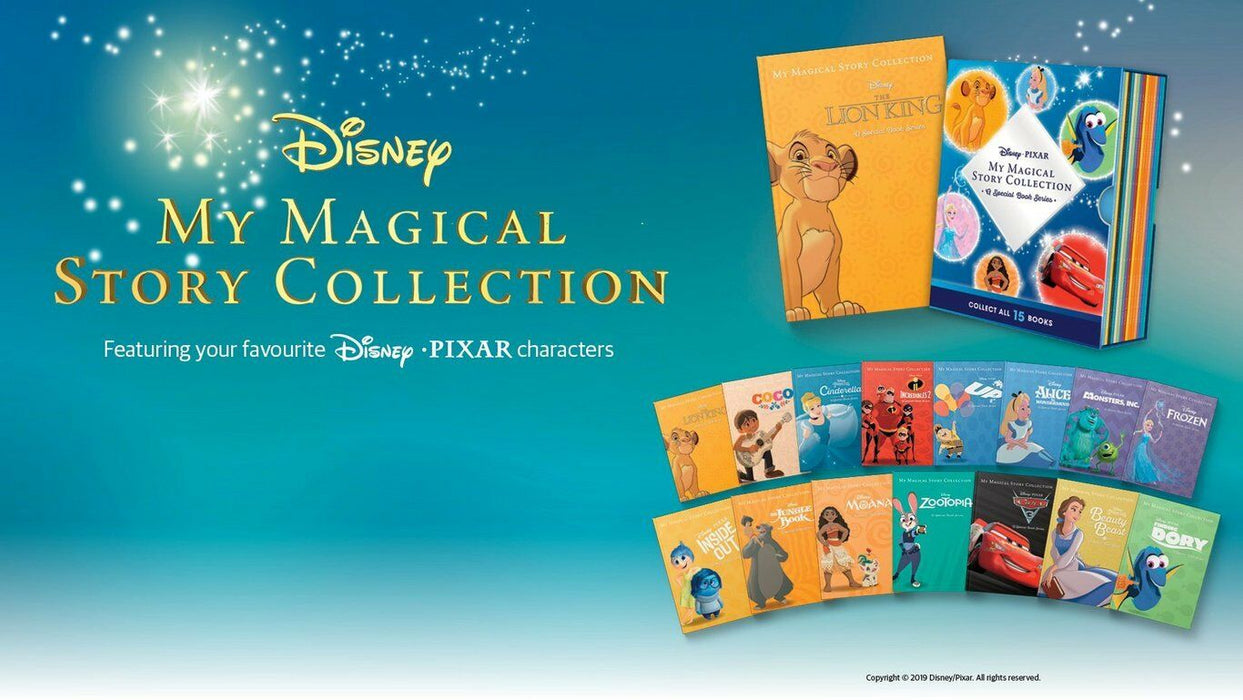 Disney Pixar My Magical Story 15 Book Collection Set