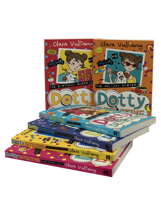 Dotty Detective 6 Book Collection Set By Clara Vulliamy