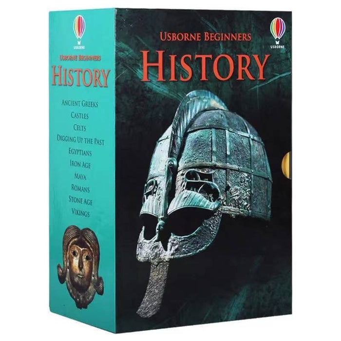 Usborne Beginners History 10 Book Collection Set