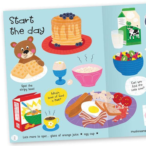 Early Learning Lots to Spot: My Food Sticker Book - Books4us