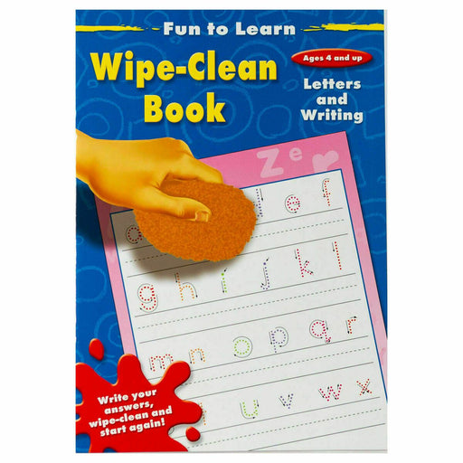 EYFS Fun To Learn Wipe Clean 3 Book Set: Kids Educational Home Learning Books - Books4us