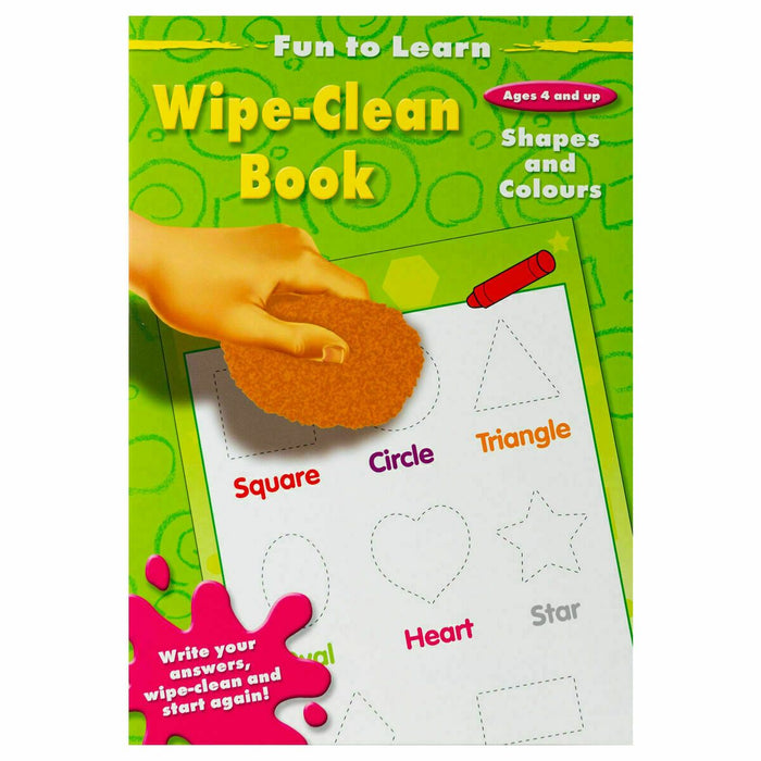 EYFS Fun To Learn Wipe Clean 3 Book Set: Kids Educational Home Learning Books - Books4us