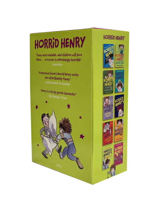 Horrid Henry 10 Book Box Set Collection
