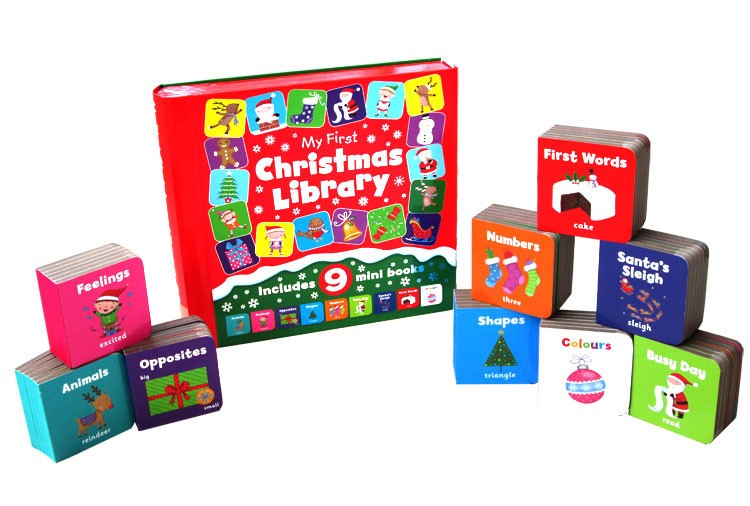 My First Little Christmas Library 9 Board Book Collection Set