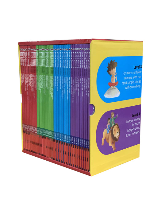 Ladybird Read It Yourself 50 Book Collection Set, Levels 1-4