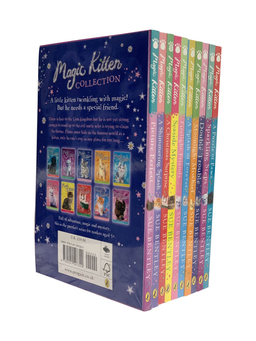 Magic Kitten 10 Book Collection Set By Sue Bentley