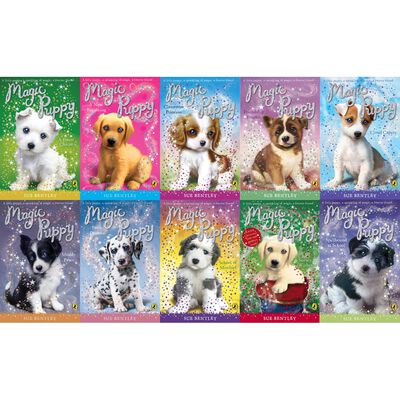 Magic Puppy 10 Book Collection Set By Sue Bentley
