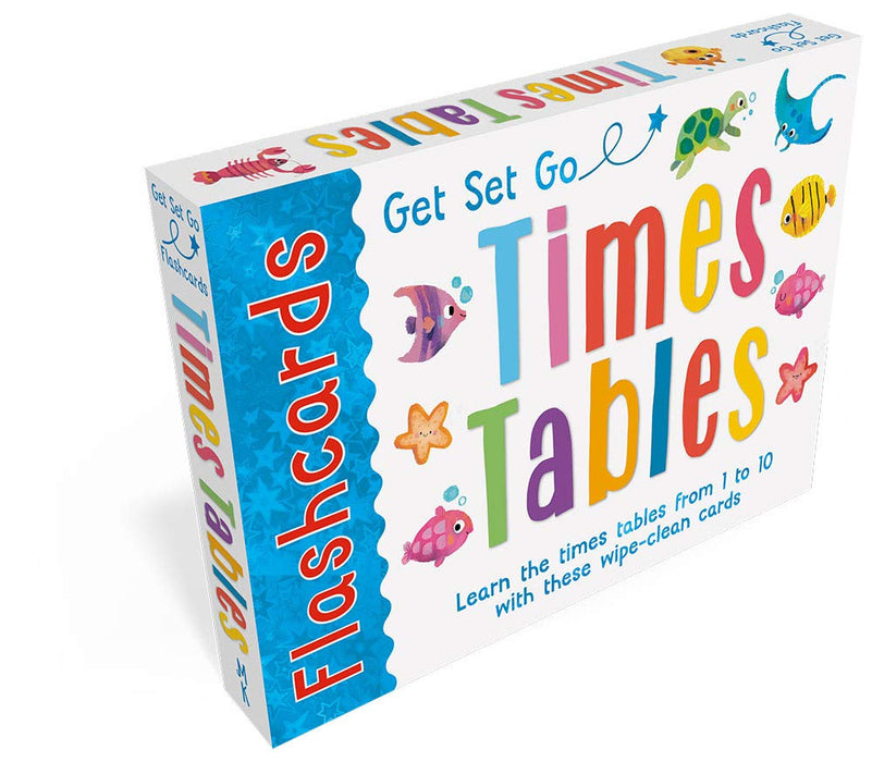 Get Set Go Times Tables Flashcards for EYFS 4-7 years