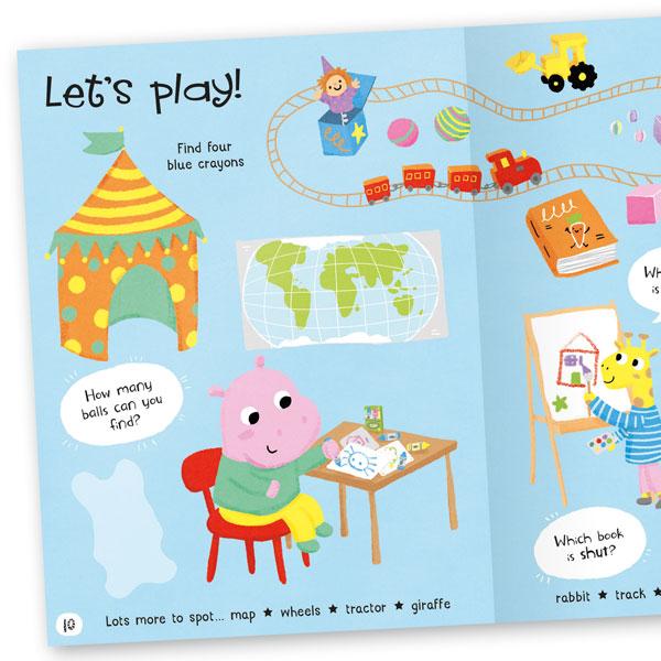 Early Learning Lots to Spot Stickers 4 Books Collection