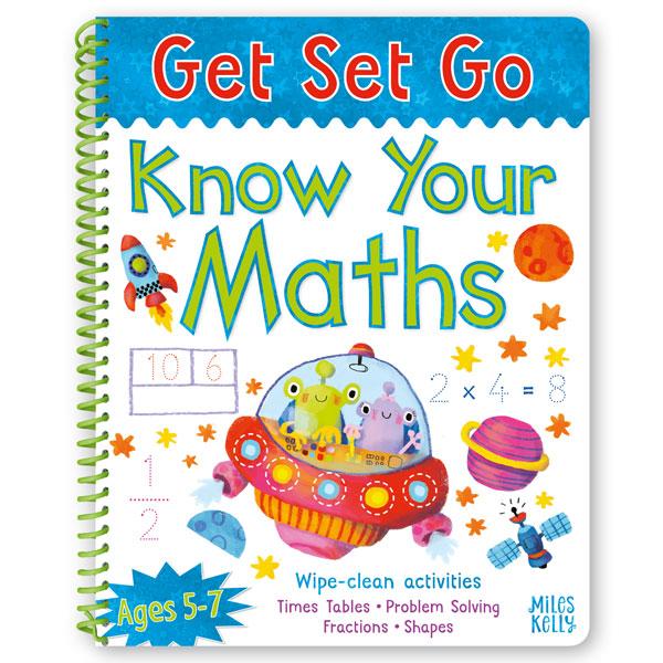 Get Set Go: Know Your Maths Wipe Clean Book Early Learning Age 5-7
