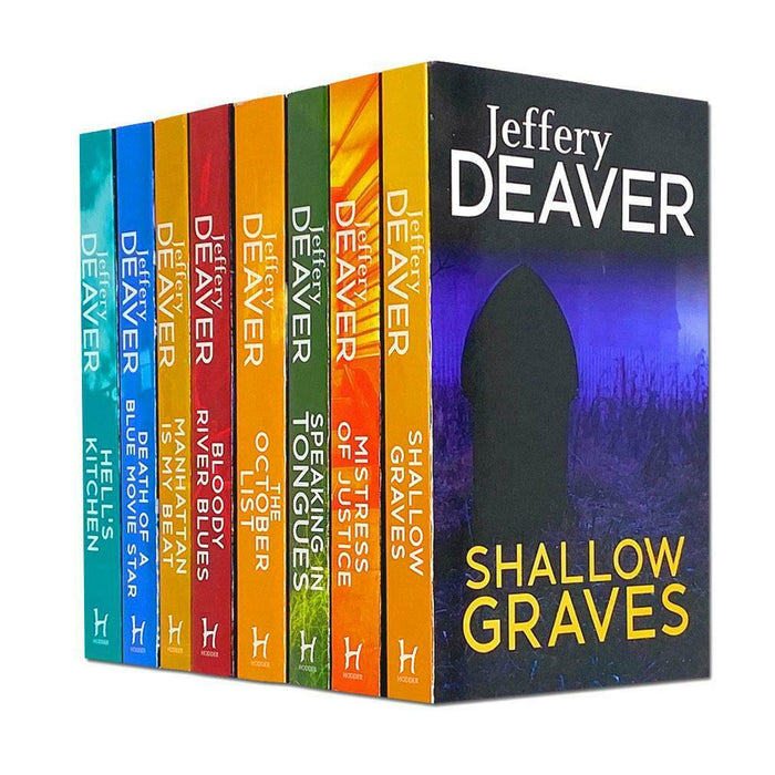 Jeffery Deaver 8 Book Collection Set