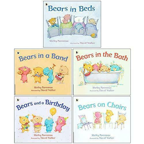 Shirley Parenteau Bears 5 Book Collection Set