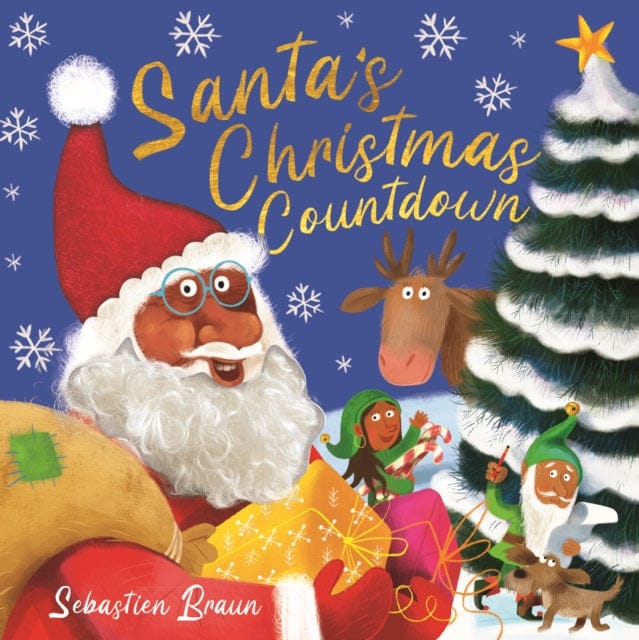 Santa's Christmas Countdown Board Book
