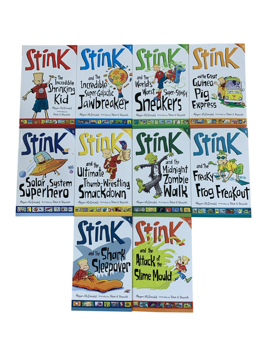 The Ultimate Stink 10 Book Collection Set By Megan McDonald
