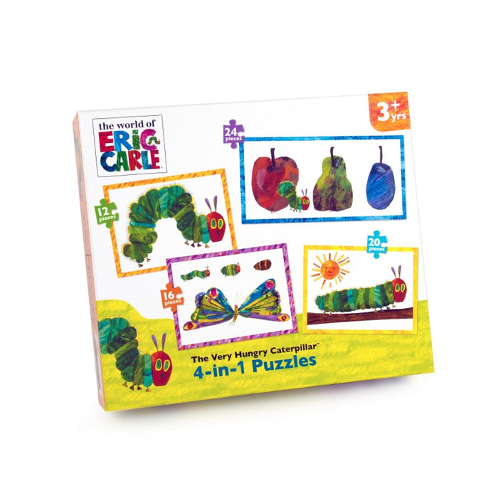 The Very Hungry Caterpillar 4 in 1 Puzzle Set