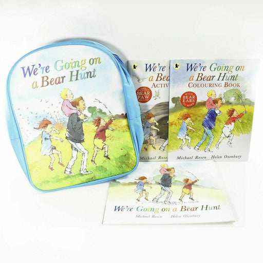 We're Going on a Bear Hunt Adventure Backpack & 3 Book Set By Michael Rosen - Books4us